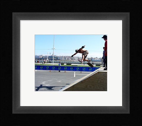 Framed Skate Flip Print