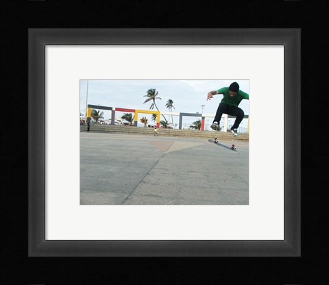 Framed Skate Jump Print