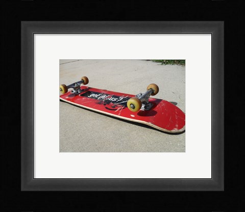 Framed Got Jesus Skateboard Print