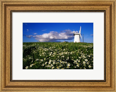 Framed Ballycopeland Windmill, Millisle, Northern Ireland Print