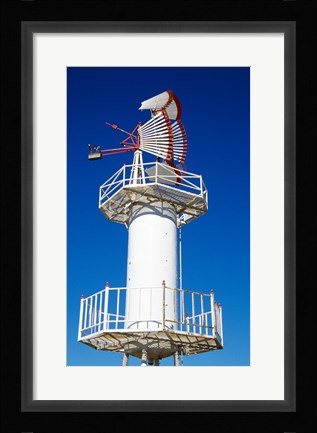 Framed American Windmill, Lubbock, Texas, USA Print
