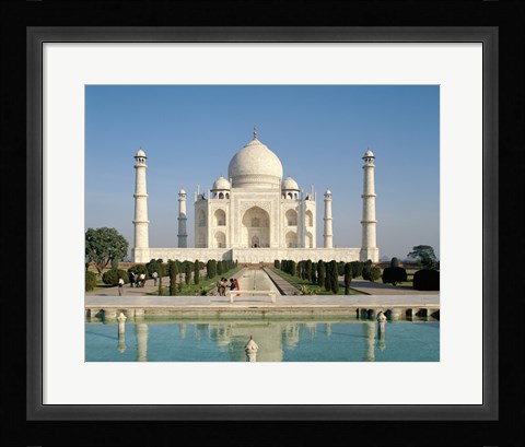 Framed Photo of theTaj Mahal Print