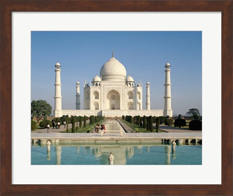 Framed Photo of theTaj Mahal Print