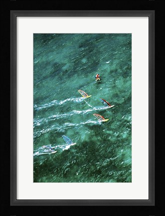 Framed Kanaha Beach Maui Hawaii USA Print