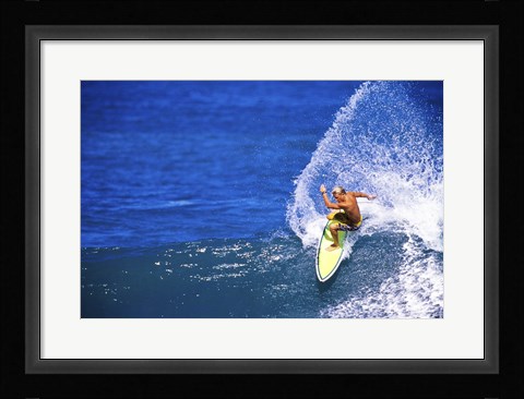 Framed South Shore Maui Hawaii USA Print