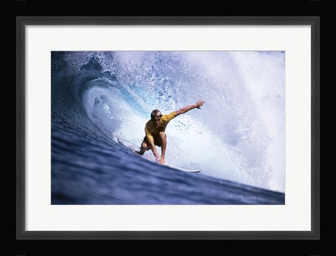 Framed North Shore Oahu Hawaii USA Print