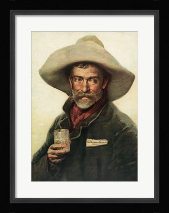 Framed Geo Wiedemann Brewing Company Print