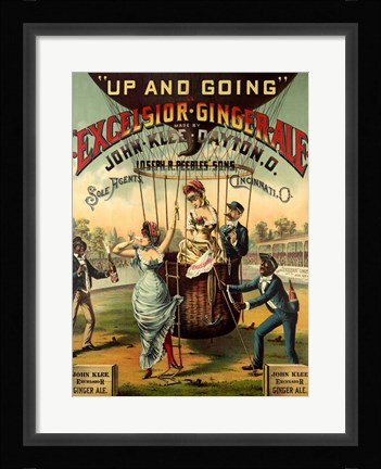 Framed Excelsior Gingerale Print
