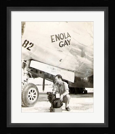 Framed Enola Gay Print