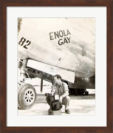 Framed Enola Gay Print