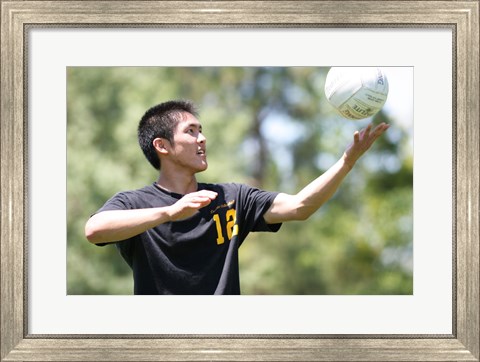 Framed Volleyball Serve Print