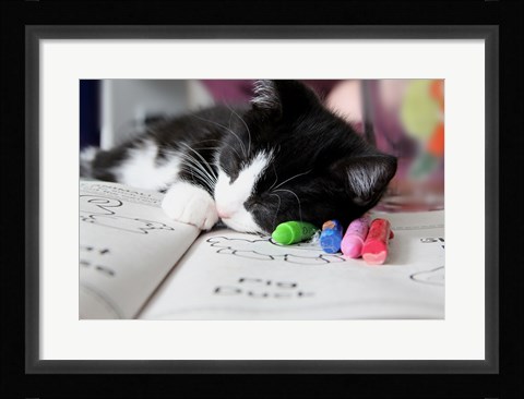 Framed All Work and No Play Print