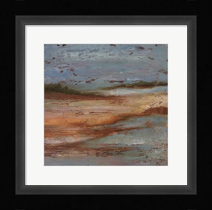 Framed Sunset Lake II Print