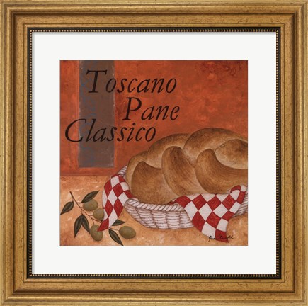 Framed Toscano Pane Classico Print