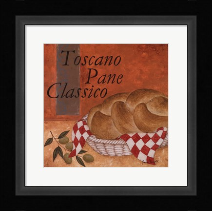 Framed Toscano Pane Classico Print