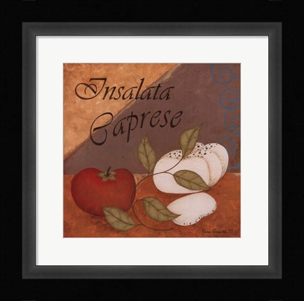Framed Insalata Caprese Print