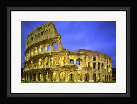 Framed Colosseum, Rome, Italy Print
