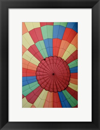 Framed High angle view of a hot air balloon Print