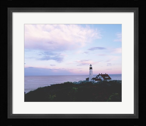 Framed Portland Head Lighthouse Cape Elizabeth Maine USA Print