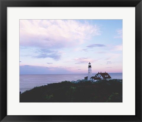 Framed Portland Head Lighthouse Cape Elizabeth Maine USA Print