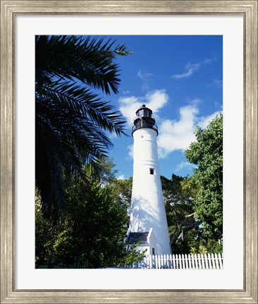 Framed Key West Lighthouse and Museum Key West Florida, USA Print