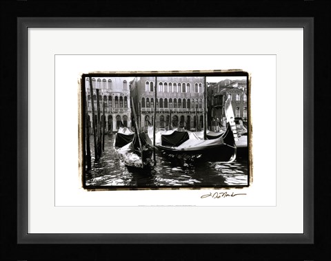Framed Waterways of Venice XIV Print