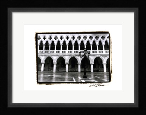 Framed Archways of Venice II Print