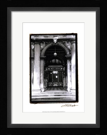 Framed Archways of Venice VI Print