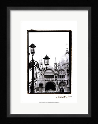 Framed Venetian Stroll V Print
