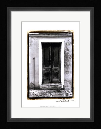 Framed Doors of Venice II Print