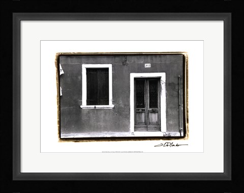Framed Doors of Venice VIII Print
