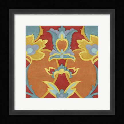 Framed Alhambra Pattern I Print