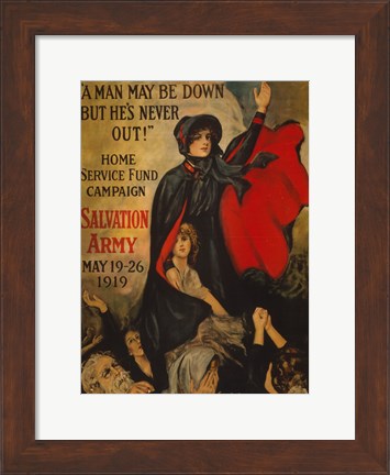 Framed Salvation Army Print