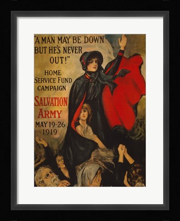 Framed Salvation Army Print