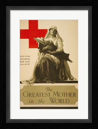 Framed Greatest Mother in the World Print