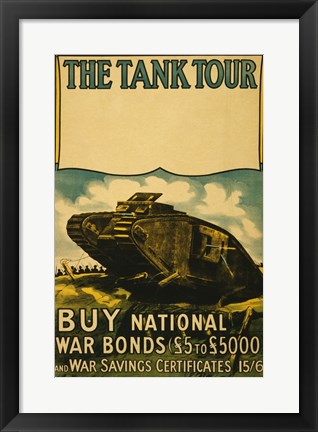 Framed Tank Tour Print
