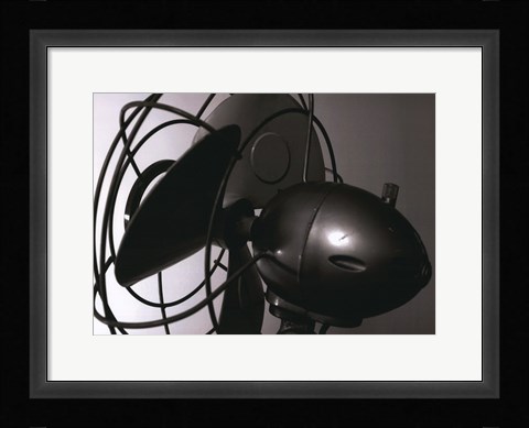 Framed Vintage Fan Study II Print