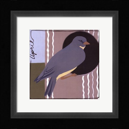 Framed Avian April Print