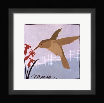 Framed Avian May Print