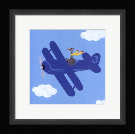 Framed In The Clouds II Print
