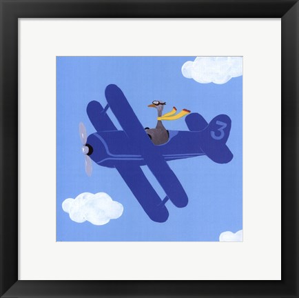 Framed In The Clouds II Print