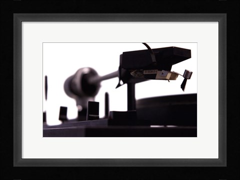 Framed Turntable I Print