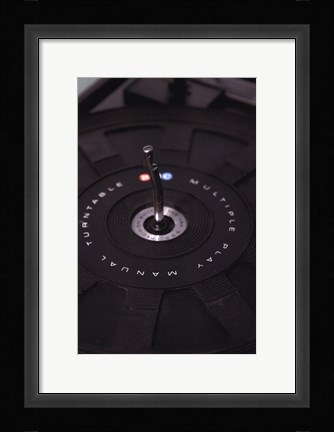 Framed Turntable III Print