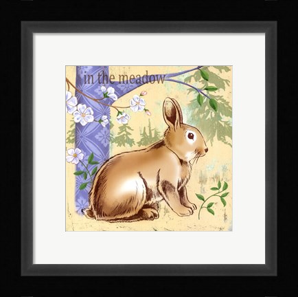 Framed Into the Woods II Print