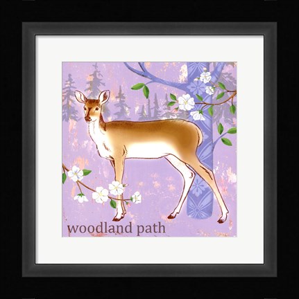 Framed Into the Woods IV Print