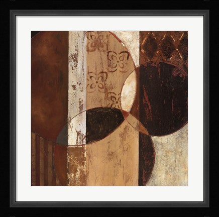 Framed Kaleidoscope I Print