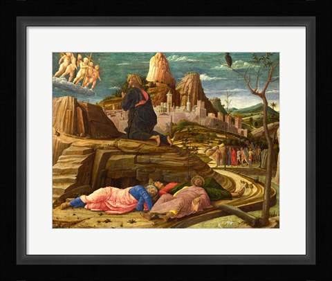 Framed Agony in the Garden Print
