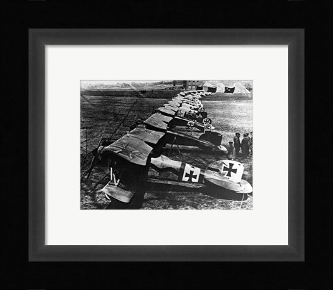 Framed Albatos D.III  Squadron Print