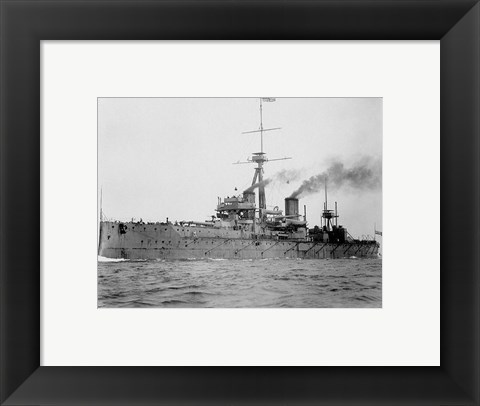 Framed HMS Dreadnought 1906 H61017 Print