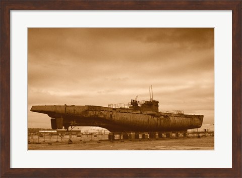 Framed U - Boat U534 Print